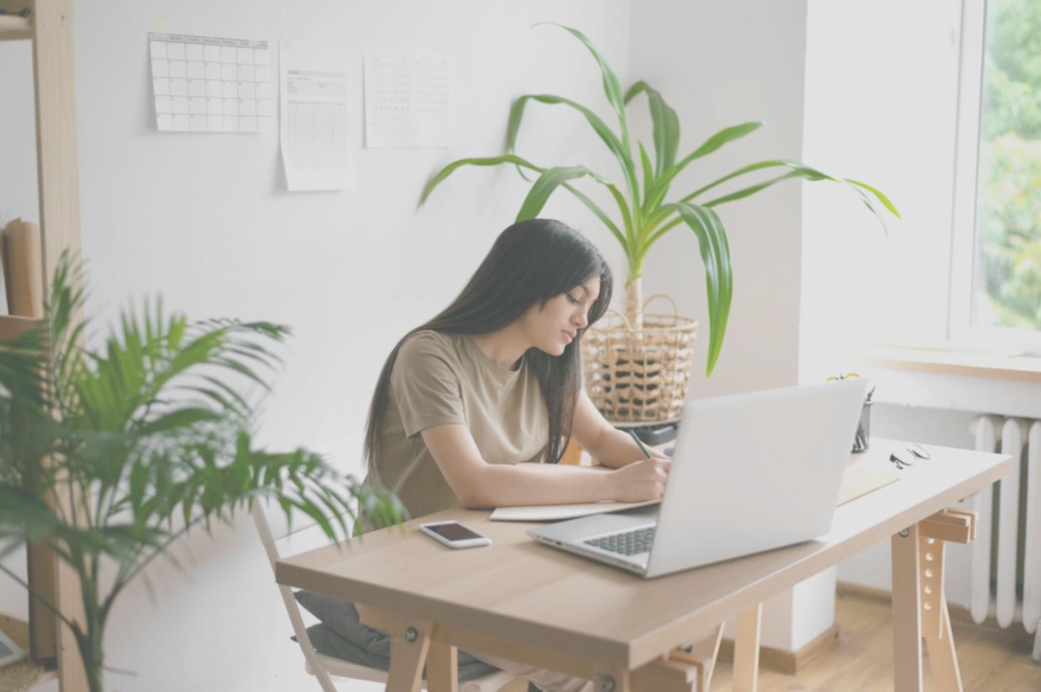 Session de coaching à distance dans un environnement calme